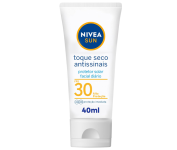 Protetor Solar Facial Toque Seco NIVEA SUN Antissinais FPS 30 40ml  na Amazon